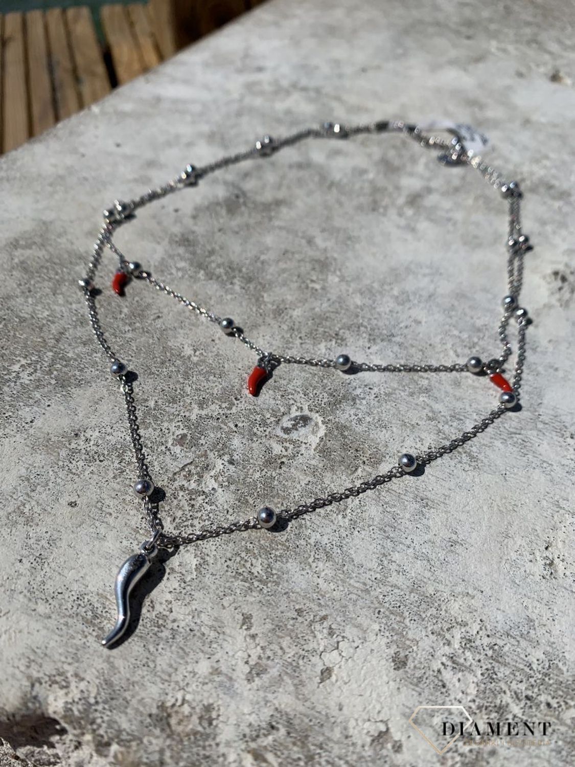 Naszyjnik srebrny DALL'ACQUA FAVORE CORNO CRM22959.jpg